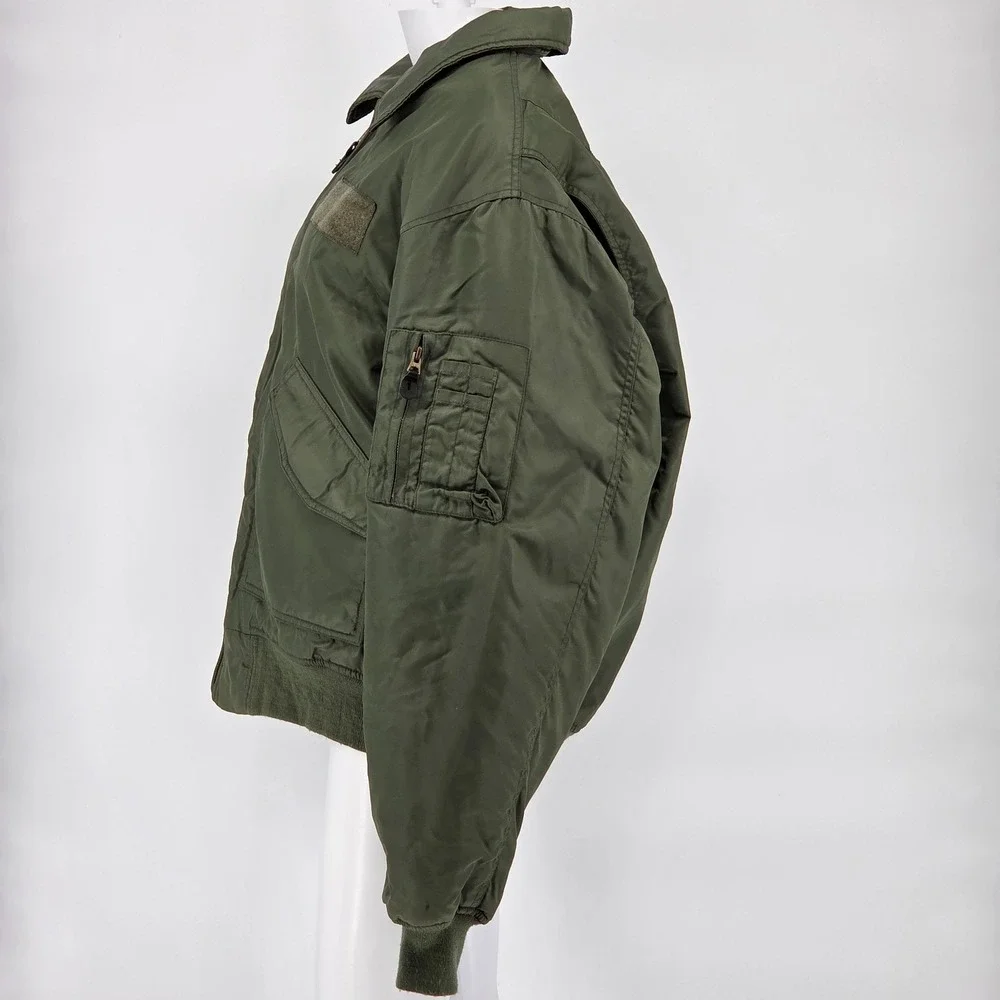 Rothco Green Ultra Force‎ Jacket CWU-45P Mens XL Nylon Pilot Bomber USAF Flight